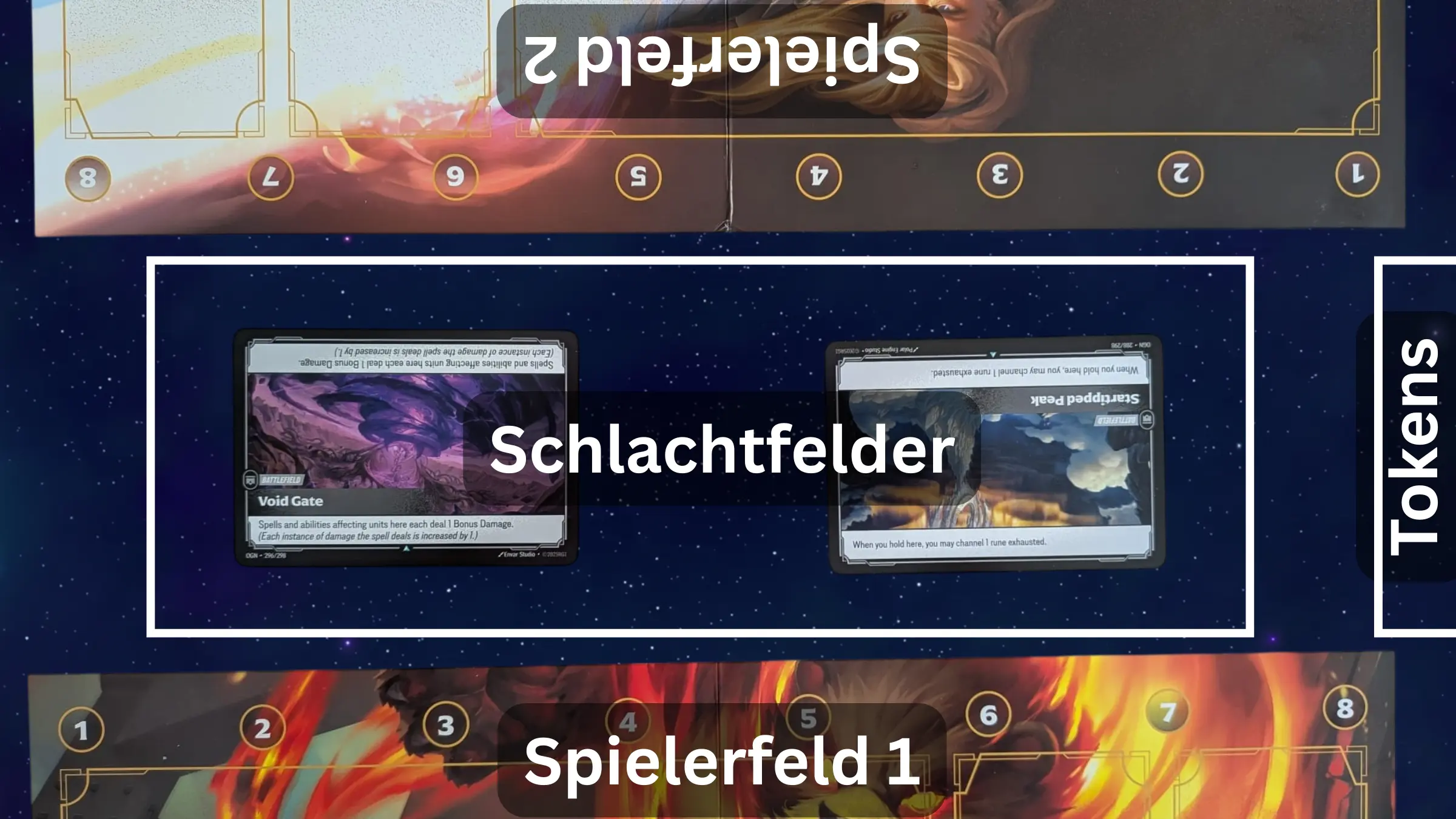 Beispiel der neutralen Riftbound-Zonen